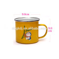 enamel milk mug wholesale customized from ningbo china